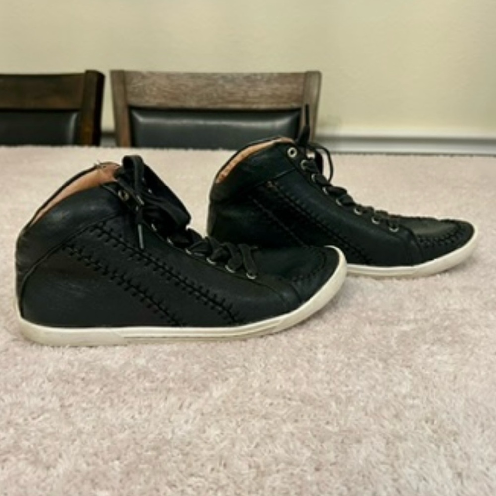 Joie Judson Hightop Leather Sneakers